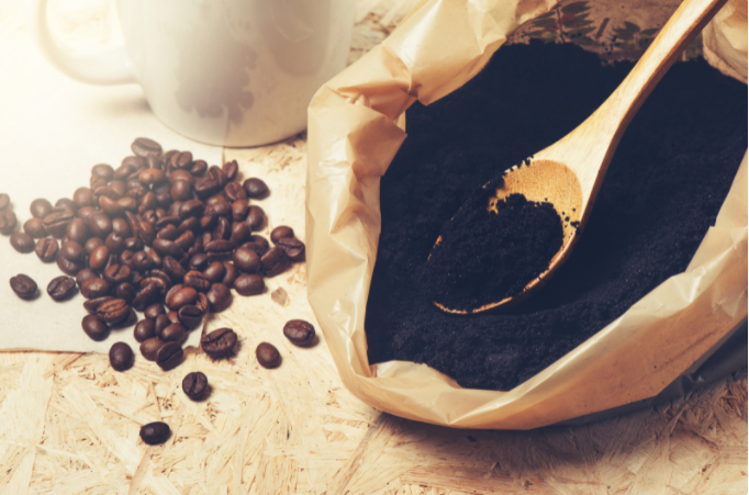 5. Canva - Coffee Grounds